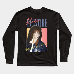 Reba McEntire // Vintage 80s Style Fan Design Long Sleeve T-Shirt